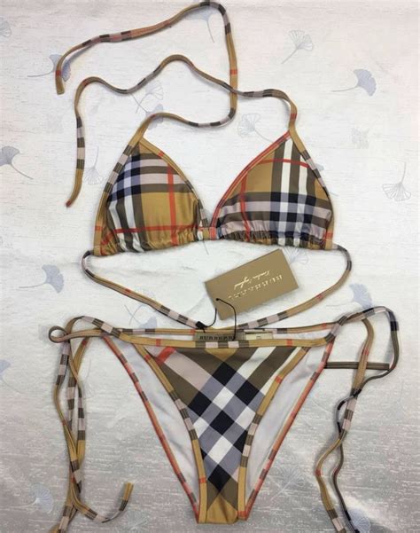 burberry dupe bikini|burberry bikini vintage.